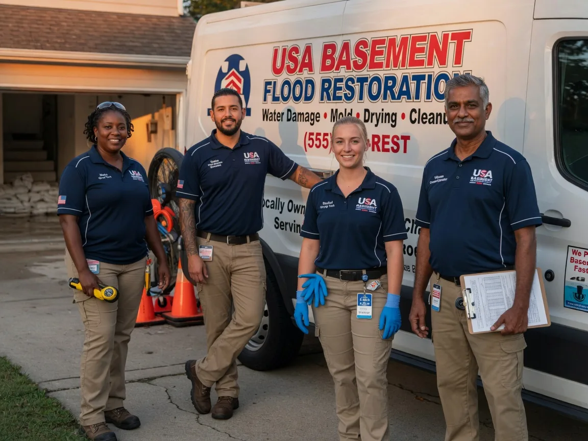 Basement Flood Cleanup company in Force, PA